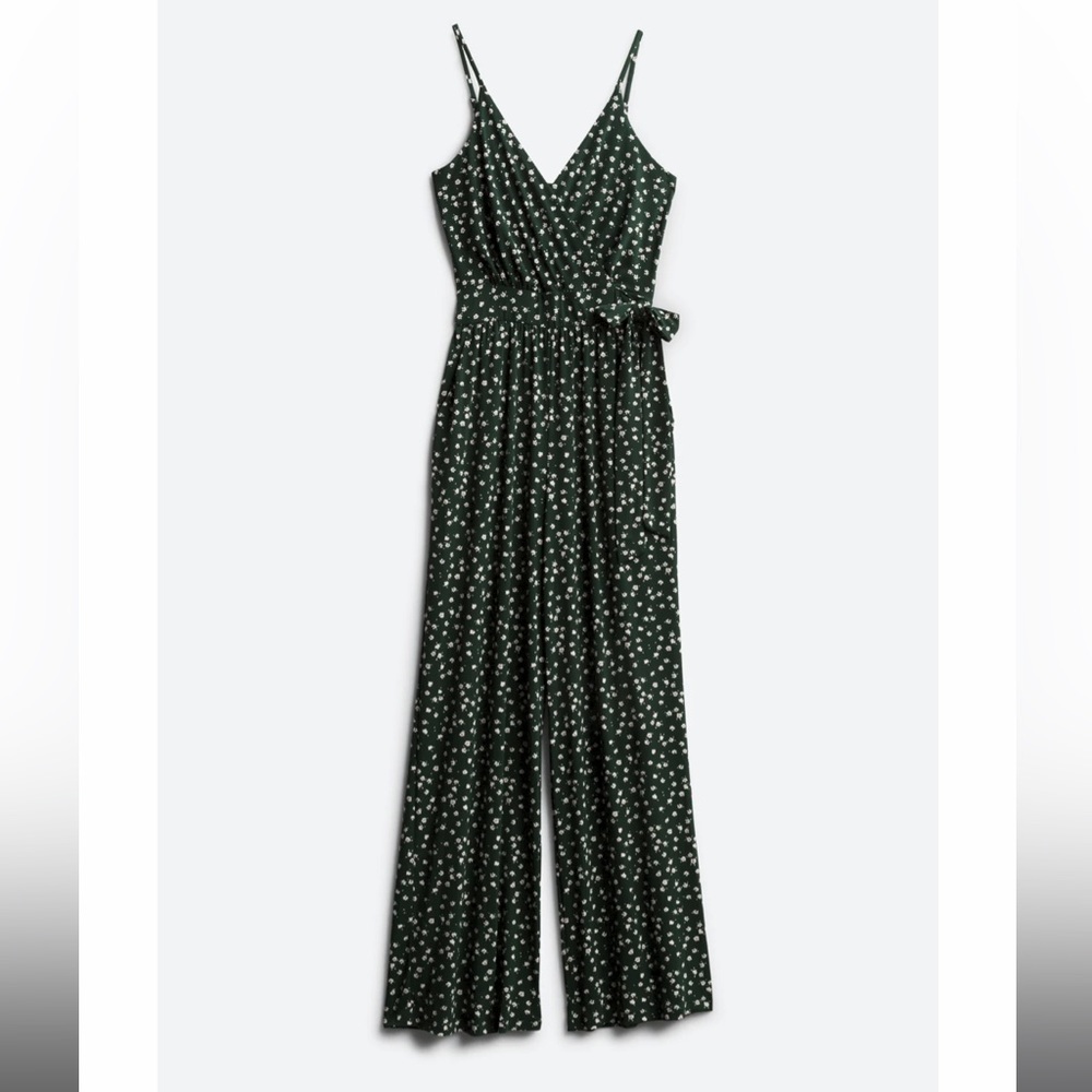 NWT | Kaileigh - Rochelle Knit Jumpsuit in Dark green